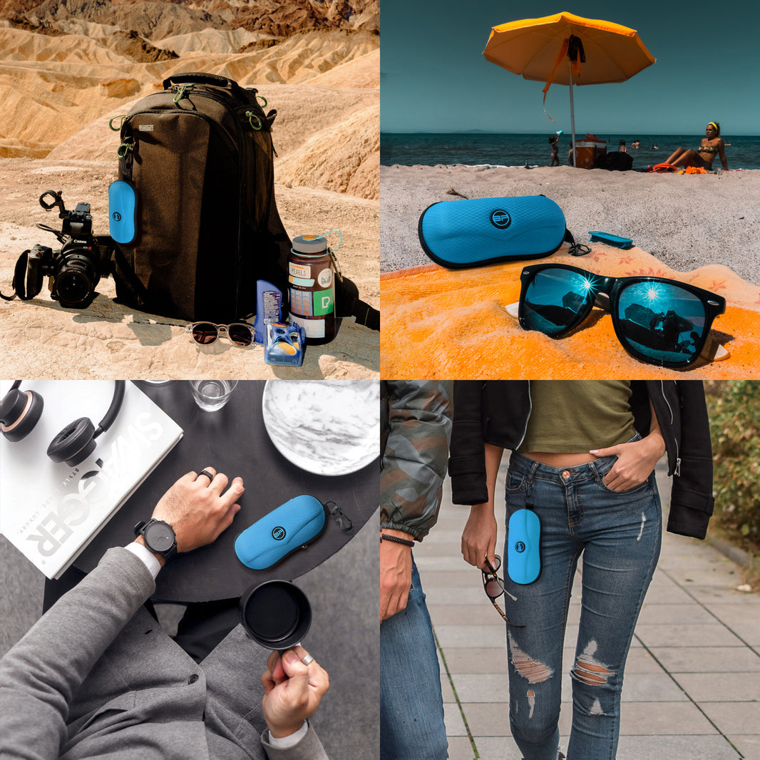 BLUPOND Occhiali Da Sole Fitover Unisex - Protezione Antiabbagliamento - Modello Sopra Gli Occhiali Da Vista - 2