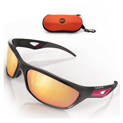 Sports Sunglasses Scout Lightweight UV400 (Orange Case)