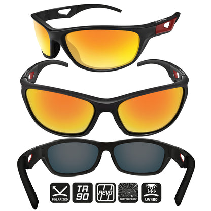 Sports Sunglasses Scout Lightweight UV400 (Orange)